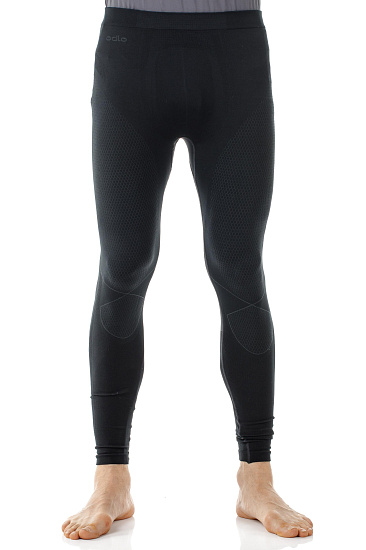 Кальсоны мужские Odlo Evolution Warm Черный/Графит - Фото 2 большая