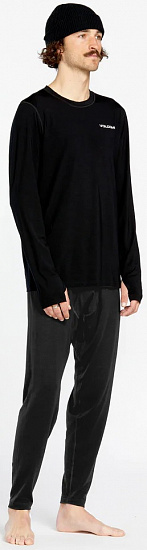 Брюки мужские Volcom Merino Blend Black - Фото 2 большая