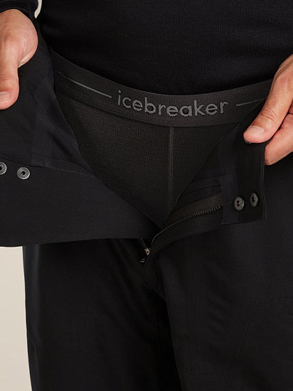 Кальсоны мужские Icebreaker 260 Tech Black - Фото 4 большая