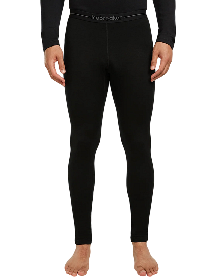 Кальсоны мужские Icebreaker 260 Tech Black - Фото 1 большая