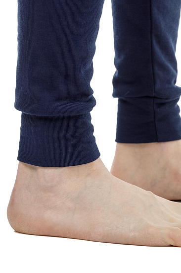 Кальсоны мужские Odlo Active Warm Originals Long Темно-Синий - Фото 9 большая