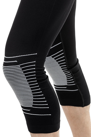 Кальсоны мужские X-Bionic Energizer 4.0 3/4 Opal Black/Arctic White - Фото 4 большая