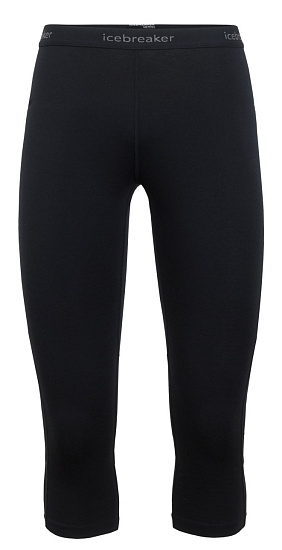 Кальсоны женские Icebreaker 200 Zone Legless Black/Mineral - Фото 1 большая
