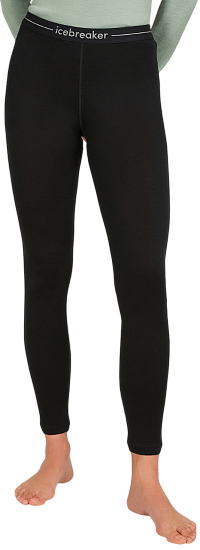 Кальсоны женские Icebreaker 260 Tech Leggings Black - Фото 1 большая