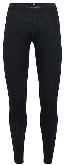 Кальсоны женские Icebreaker 200 Oasis Leggings Black - Фото 1 большая