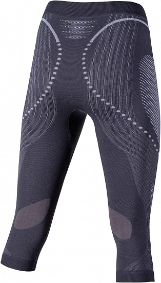Кальсоны женские UYN 3/4 Evolutyon Uw Medium Charcoal/White/Light Grey - Фото 2 большая