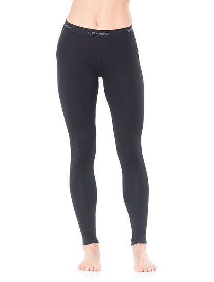 Кальсоны женские Icebreaker 150 Zone Black/Mineral - Фото 2 большая