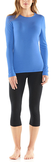 Кальсоны женские Icebreaker 200 Oasis Legless Black - Фото 4 большая