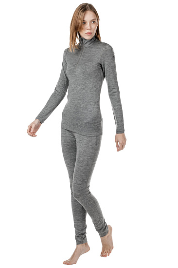 Кальсоны женские Icebreaker 200 Oasis Leggings Gritstone Hthr - Фото 2 большая