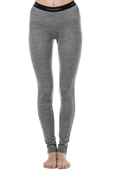 Кальсоны женские Icebreaker 200 Oasis Leggings Gritstone Hthr - Фото 3 большая