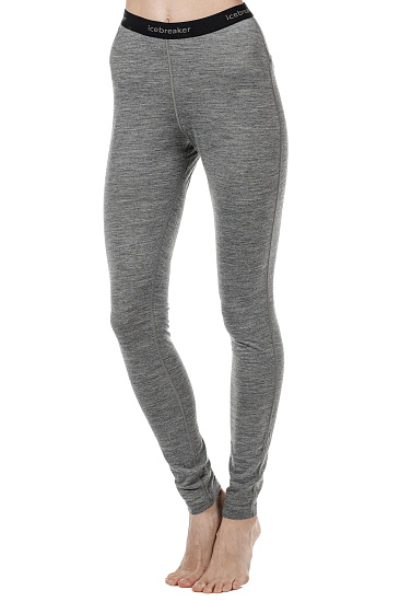 Кальсоны женские Icebreaker 200 Oasis Leggings Gritstone Hthr - Фото 4 большая