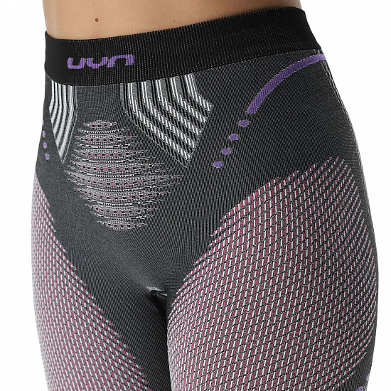 Кальсоны женские UYN Evolutyon Uw Medium Melange Anthracite Melange/Raspberry/Purple - Фото 2 большая