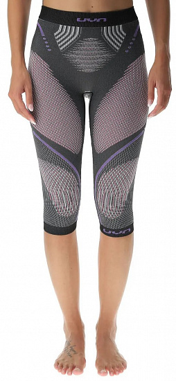 Кальсоны женские UYN Evolutyon Uw Medium Melange Anthracite Melange/Raspberry/Purple - Фото 1 большая
