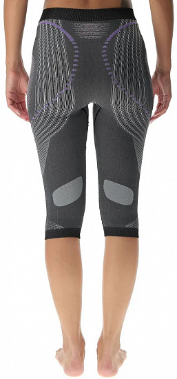 Кальсоны женские UYN Evolutyon Uw Medium Melange Anthracite Melange/Raspberry/Purple - Фото 4 большая