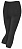 Брюки женские Loffler Hybrid 3/4 Black - Фото 2 малая
