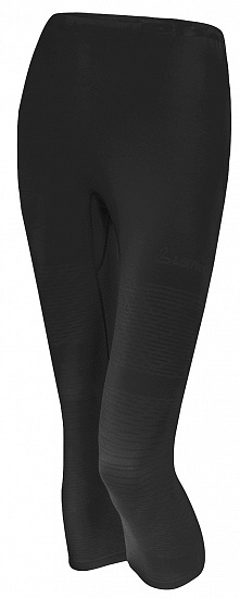 Брюки женские Loffler Hybrid 3/4 Black - Фото 1 большая