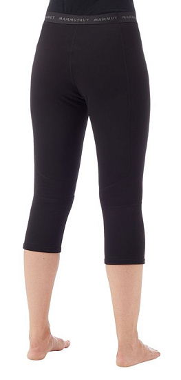 Кальсоны женские Mammut Aconcagua 3/4 Tights Black - Фото 3 большая