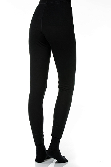 Кальсоны женские Odlo Warm Black - Фото 4 большая