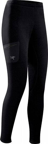 Кальсоны женские Arcteryx RHO AR Black - Фото 1 большая