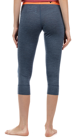 Кальсоны женские Ortovox 185 Rock'N'Wool Short Night Blue Blend - Фото 5 большая
