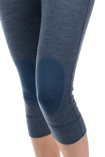 Кальсоны женские Ortovox 185 Rock'N'Wool Short Night Blue Blend - Фото 6 большая