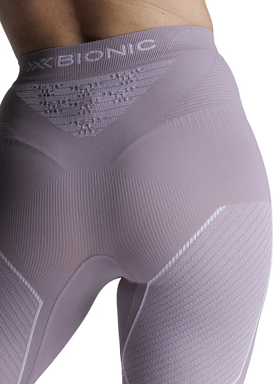 Кальсоны женские X-Bionic Energy Accumulator Light Dusty Lavender/Arctic White - Фото 7 большая
