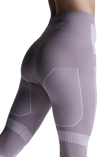 Кальсоны женские X-Bionic Energy Accumulator Light Dusty Lavender/Arctic White - Фото 8 большая