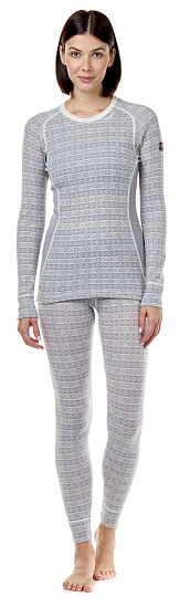 Кальсоны женские Devold Alnes Grey - Фото 2 большая