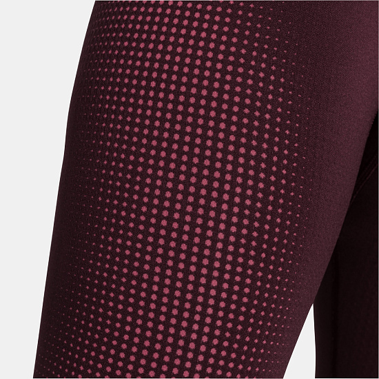 Кальсоны женские Odlo Performance Warm Eco Winetasting/Deep Claret - Фото 6 большая