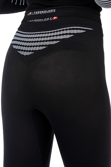 Кальсоны женские X-Bionic Energizer EVO Long Black/White - Фото 7 большая