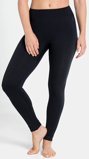 Кальсоны женские Odlo Performance Warm Eco Black - Фото 3 большая