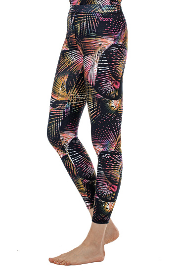 Кальсоны женские Roxy Daybreak True Black Night Palm - Фото 4 большая