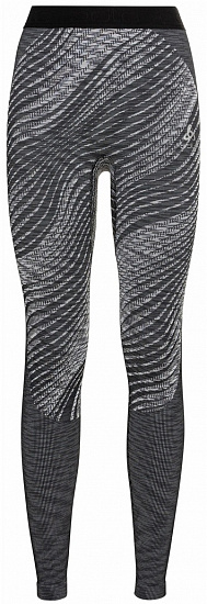 Кальсоны женские Odlo Blackcomb Eco Long Black/Space Dye - Фото 1 большая