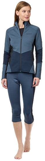 Кальсоны женские Peak Performance Vertical Mid Blue Steel - Фото 7 большая