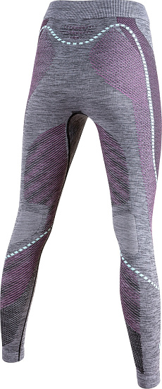 Кальсоны женские UYN Ambityon UW Long Black Melange/Pink/Aqua - Фото 2 большая