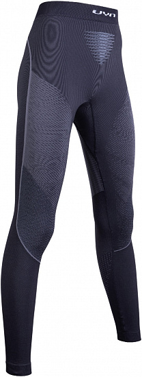 Кальсоны женские UYN Visyon UW Long Charcoal/Light Blue/White - Фото 6 большая
