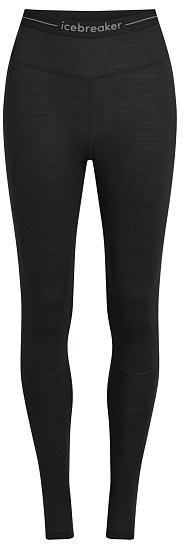 Кальсоны женские Icebreaker Merino 125 Zoneknit Black - Фото 1 большая