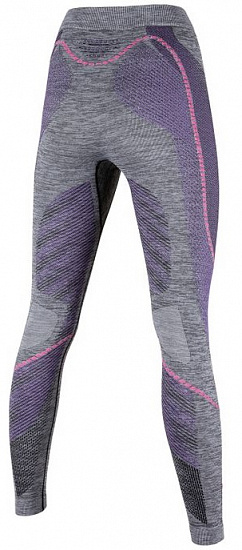 Кальсоны женские UYN Ambityon Uw Long Melange Black Melange/Purple/Raspberry - Фото 2 большая