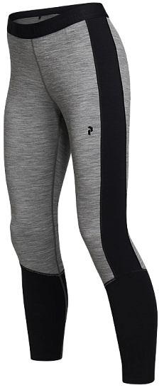 Кальсоны женские Peak Performance Magic Long John Grey Melange/Black - Фото 4 большая