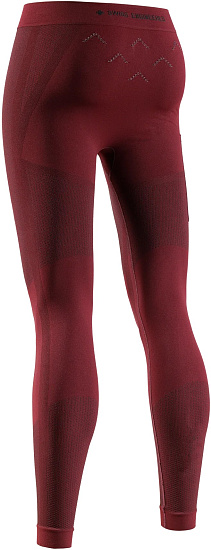 Кальсоны женские X-Bionic Xceed Run Long Oxide Red/X Black - Фото 2 большая