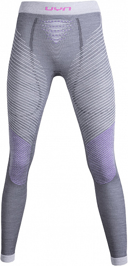 Кальсоны женские UYN Fusyon Uw Long Anthracite/Purple/Pink - Фото 1 большая