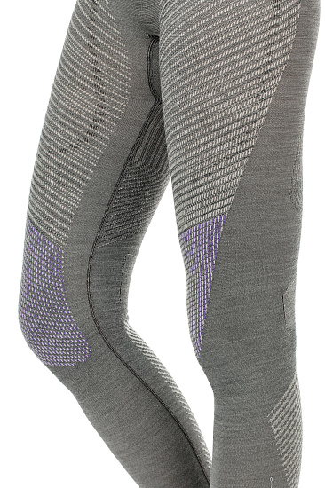 Кальсоны женские UYN Fusyon Uw Long Anthracite/Purple/Pink - Фото 5 большая