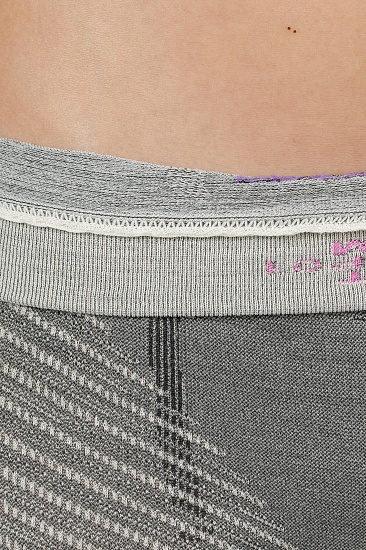 Кальсоны женские UYN 3/4 Underwear Fusyon Uw Medium Anthracite/Purple/Pink - Фото 8 большая