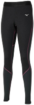 Тайтсы женские Mizuno Merino Wool Long Tight Black/Violet Quartz