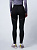 Тайтсы женские Mizuno Merino Wool Long Tight Black/Violet Quartz - Фото 8 малая