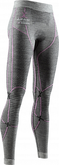 Кальсоны женские X-Bionic Apani 4.0 Merino Black/Grey/Magnolia - Фото 1 большая