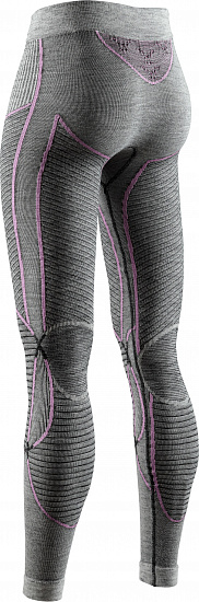 Кальсоны женские X-Bionic Apani 4.0 Merino Black/Grey/Magnolia - Фото 2 большая