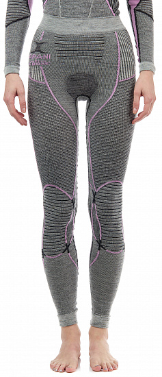 Кальсоны женские X-Bionic Apani 4.0 Merino Black/Grey/Magnolia - Фото 5 большая