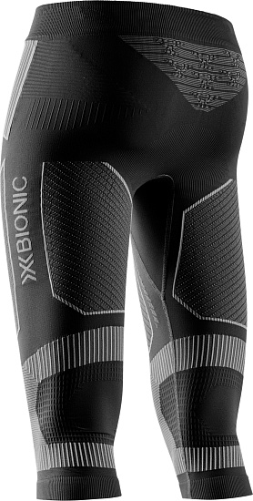 Кальсоны женские X-Bionic Energy Accumulator 3/4 X Black/Light Grey - Фото 2 большая