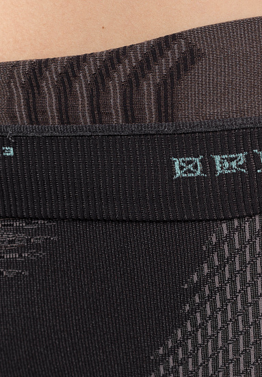 Кальсоны женские UYN 3/4 Evolutyon Uw Medium Charcoal/Anthracite/Aqua - Фото 4 большая